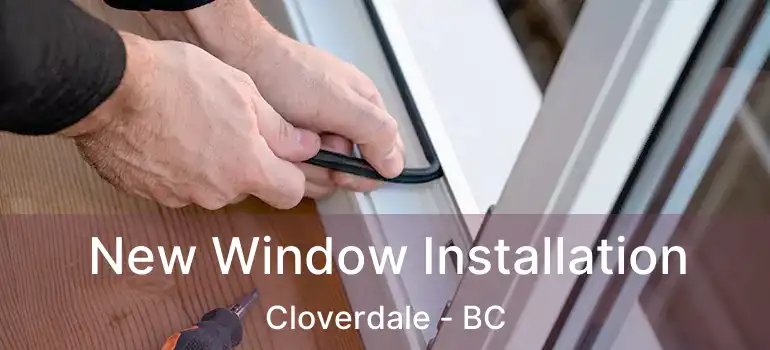  New Window Installation Cloverdale - BC