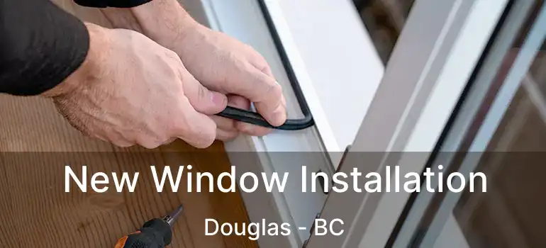  New Window Installation Douglas - BC