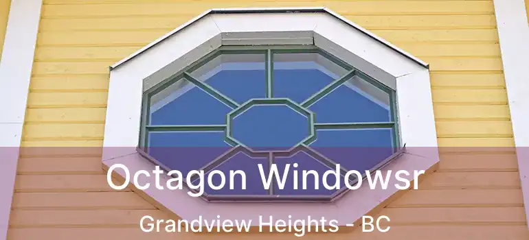  Octagon Windowsr Grandview Heights - BC