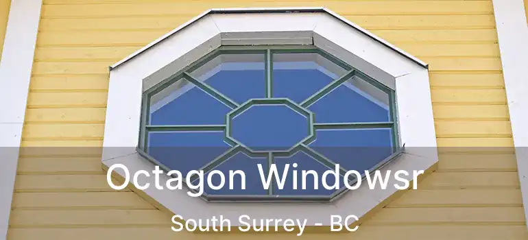  Octagon Windowsr South Surrey - BC