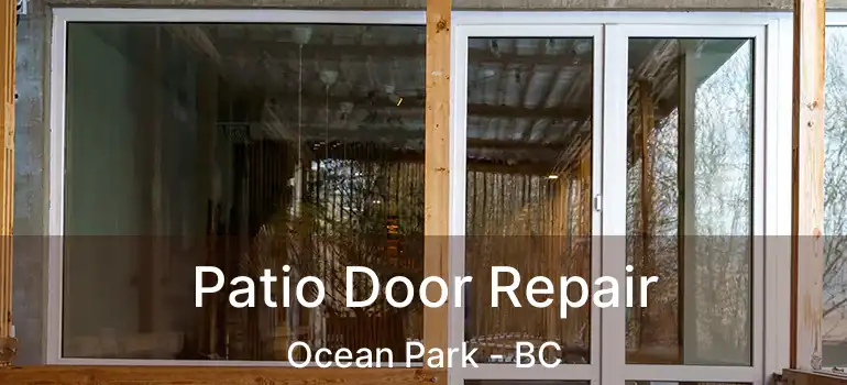  Patio Door Repair Ocean Park - BC
