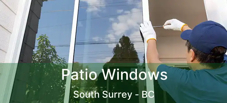  Patio Windows South Surrey - BC
