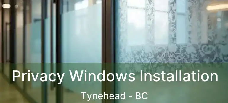  Privacy Windows Installation Tynehead - BC