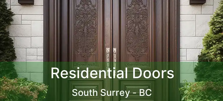  Residential Doors South Surrey - BC