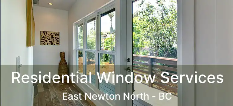  Residential Window Services East Newton North - BC