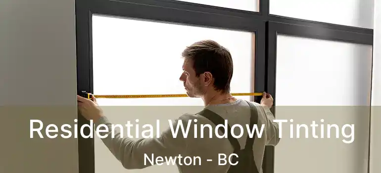  Residential Window Tinting Newton - BC
