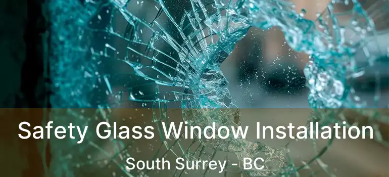  Safety Glass Window Installation South Surrey - BC