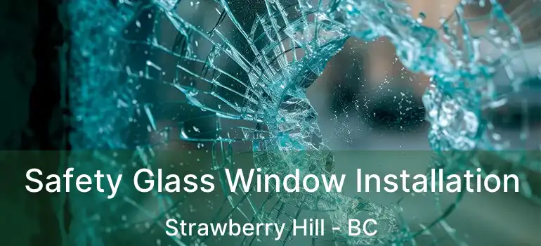  Safety Glass Window Installation Strawberry Hill - BC