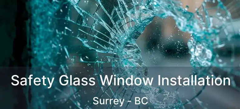  Safety Glass Window Installation Surrey - BC