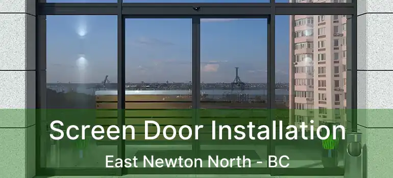  Screen Door Installation East Newton North - BC