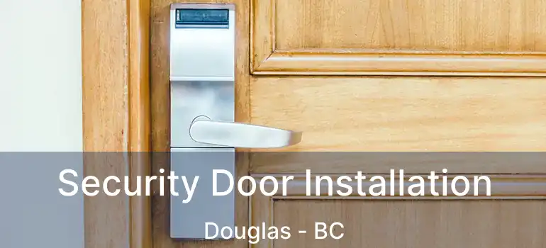  Security Door Installation Douglas - BC