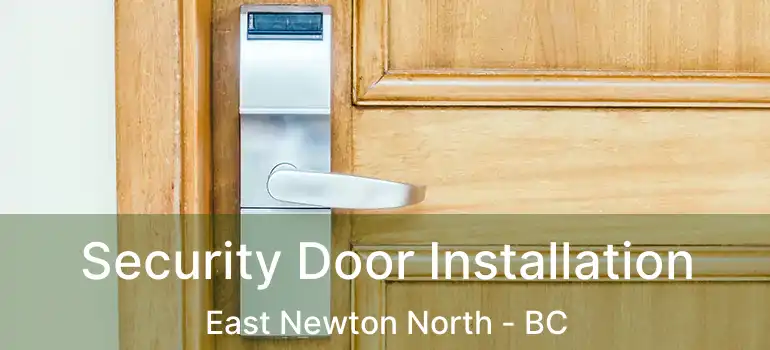  Security Door Installation East Newton North - BC