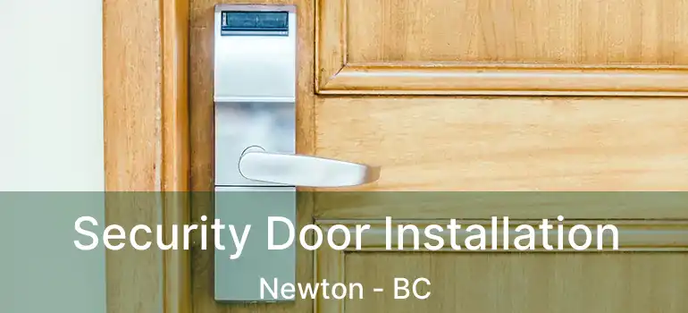  Security Door Installation Newton - BC