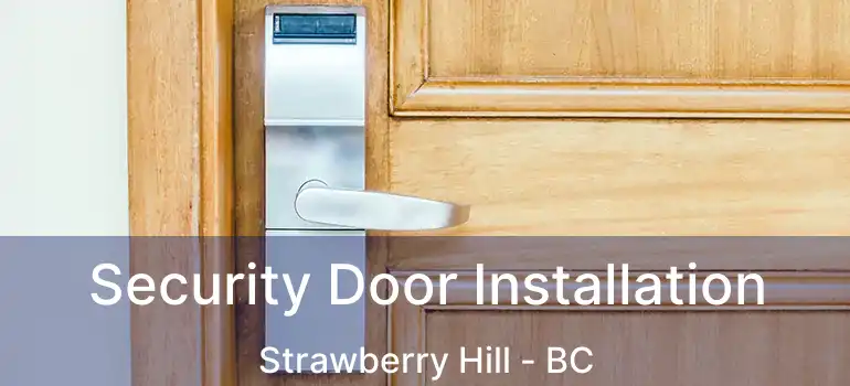  Security Door Installation Strawberry Hill - BC