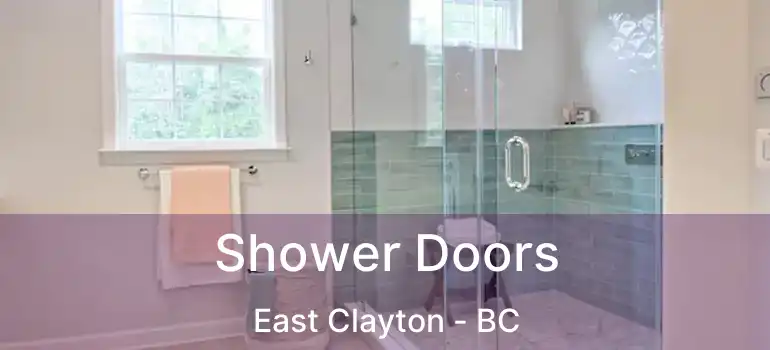  Shower Doors East Clayton - BC