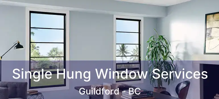  Single Hung Window Services Guildford - BC
