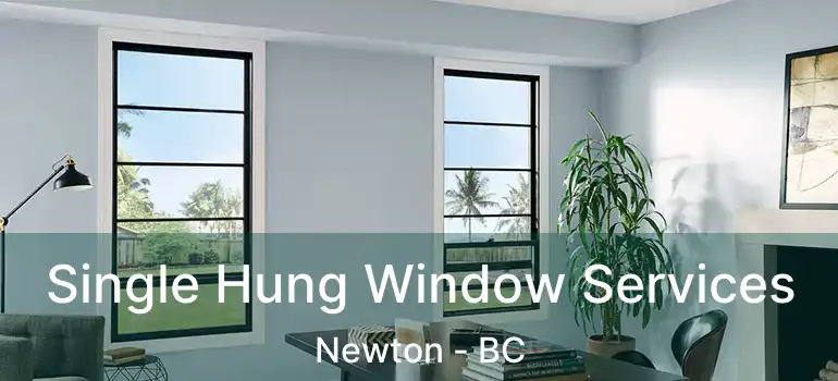  Single Hung Window Services Newton - BC
