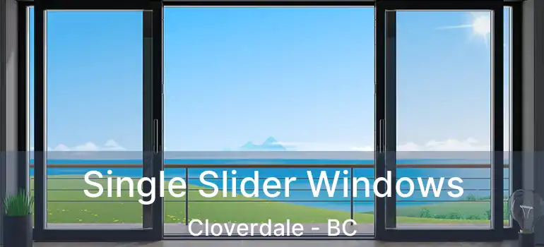  Single Slider Windows Cloverdale - BC