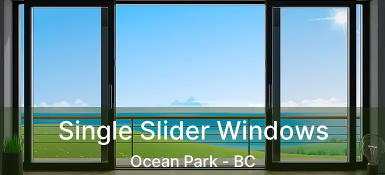  Single Slider Windows Ocean Park - BC