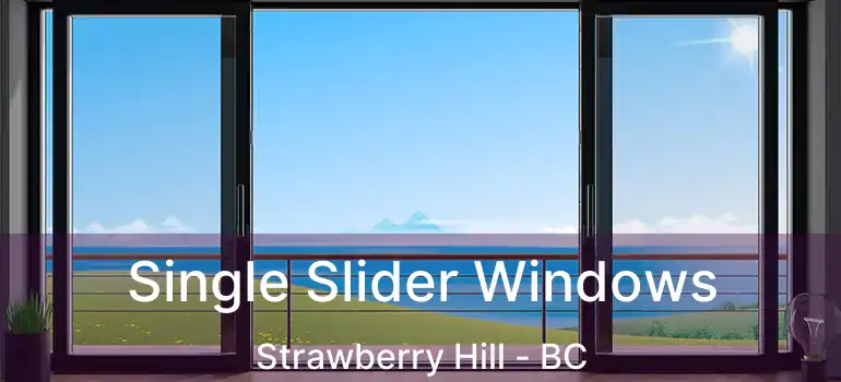  Single Slider Windows Strawberry Hill - BC