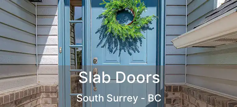  Slab Doors South Surrey - BC