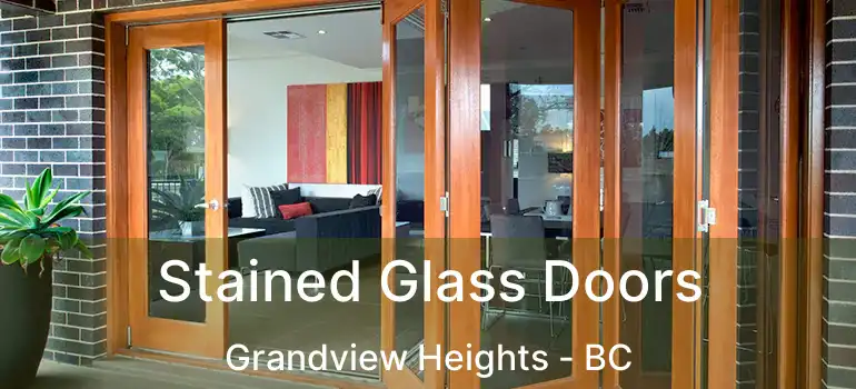  Stained Glass Doors Grandview Heights - BC