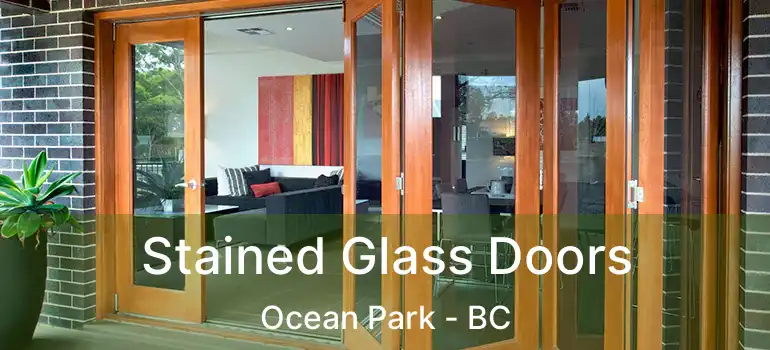  Stained Glass Doors Ocean Park - BC