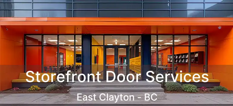  Storefront Door Services East Clayton - BC