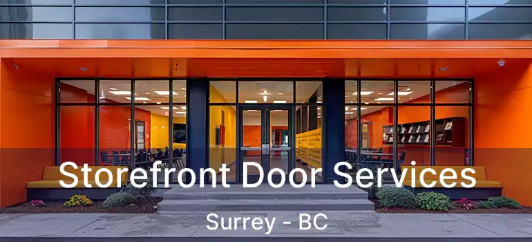  Storefront Door Services Surrey - BC