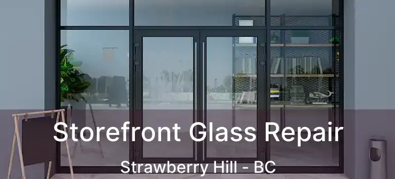  Storefront Glass Repair Strawberry Hill - BC
