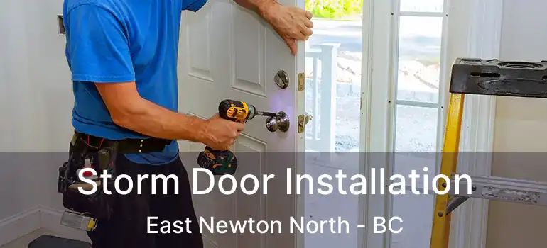  Storm Door Installation East Newton North - BC