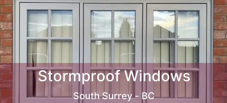  Stormproof Windows South Surrey - BC