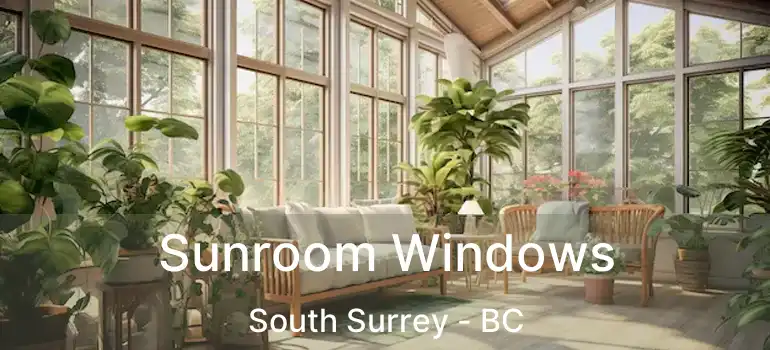  Sunroom Windows South Surrey - BC