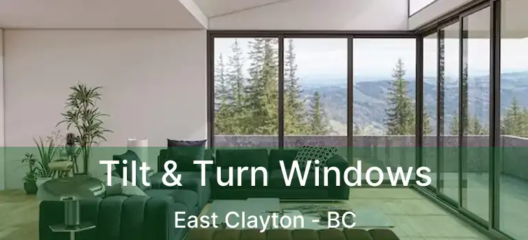  Tilt & Turn Windows East Clayton - BC