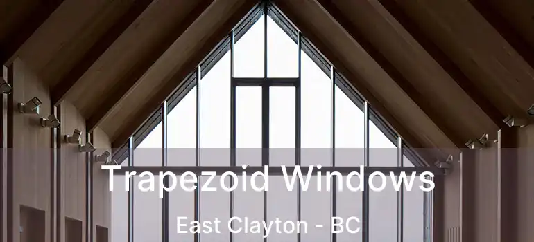  Trapezoid Windows East Clayton - BC