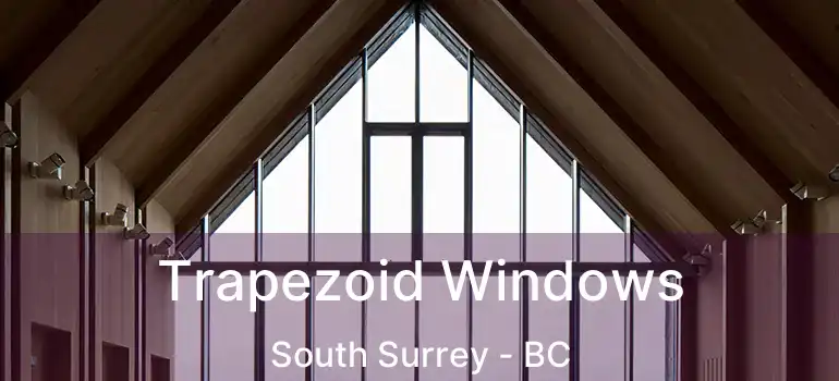  Trapezoid Windows South Surrey - BC