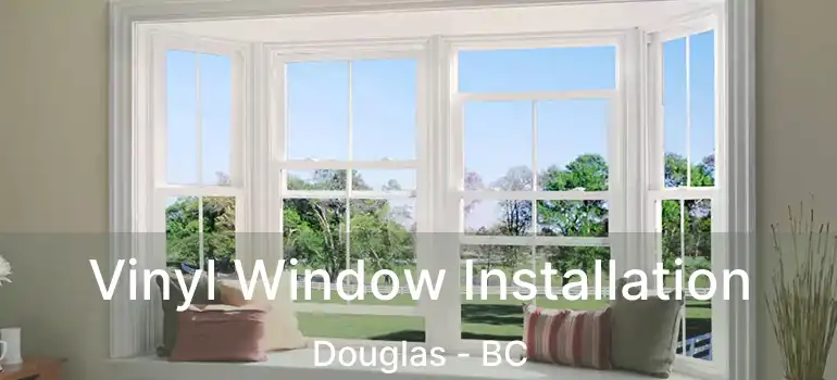  Vinyl Window Installation Douglas - BC