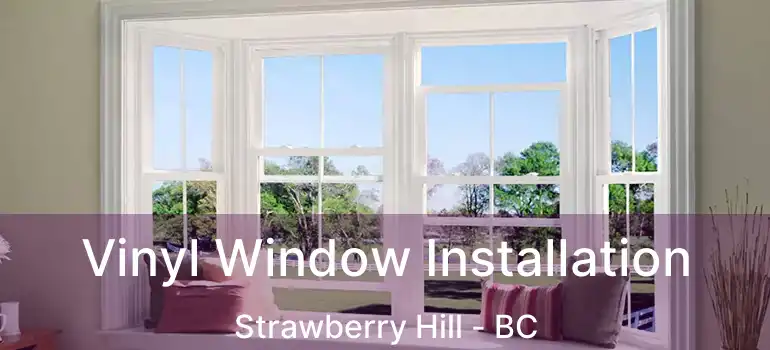  Vinyl Window Installation Strawberry Hill - BC