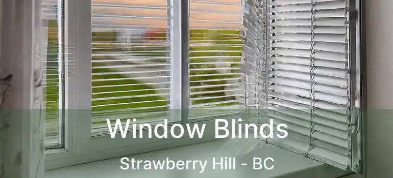  Window Blinds Strawberry Hill - BC