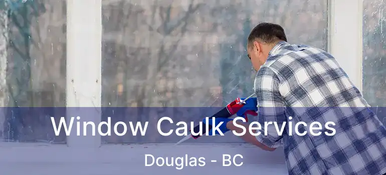  Window Caulk Services Douglas - BC