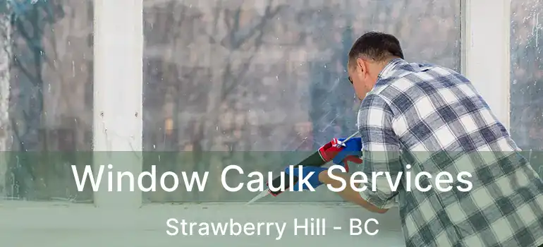 Window Caulk Services Strawberry Hill - BC