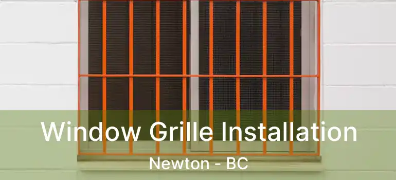  Window Grille Installation Newton - BC