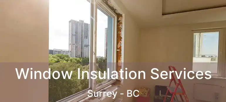  Window Insulation Services Surrey - BC