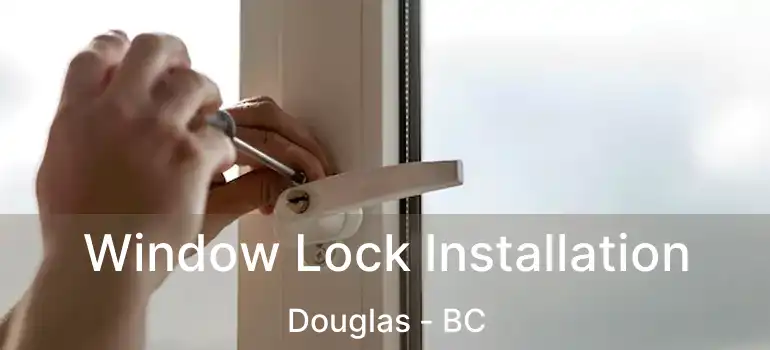  Window Lock Installation Douglas - BC