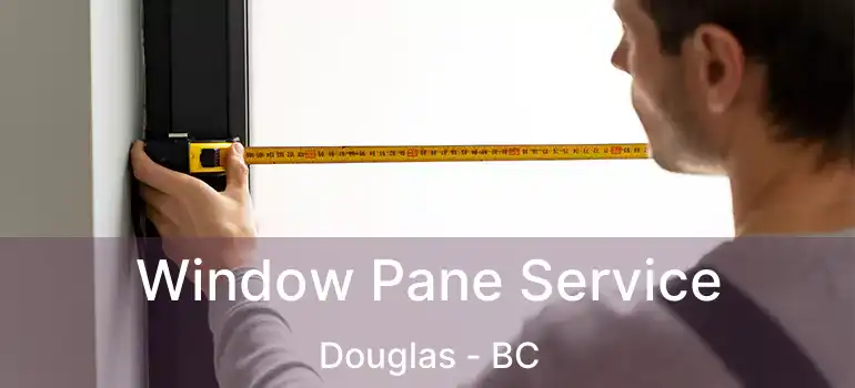  Window Pane Service Douglas - BC