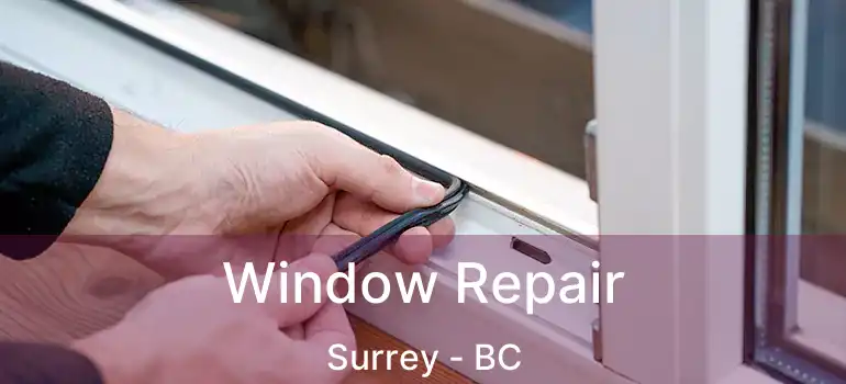  Window Repair Surrey - BC