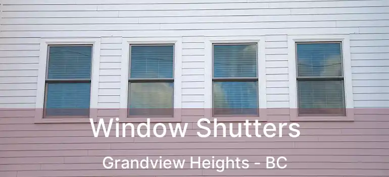  Window Shutters Grandview Heights - BC