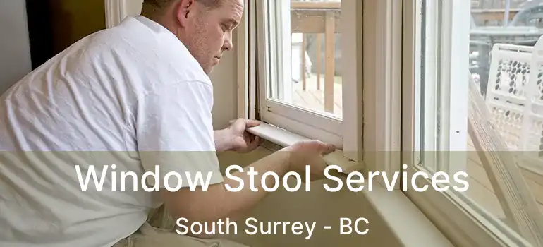  Window Stool Services South Surrey - BC