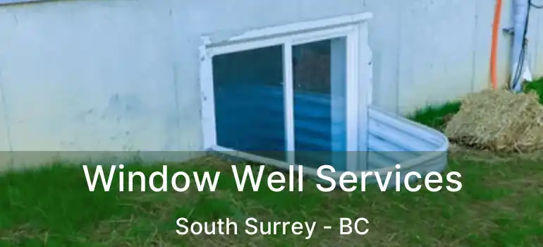  Window Well Services South Surrey - BC