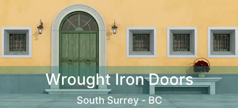  Wrought Iron Doors South Surrey - BC